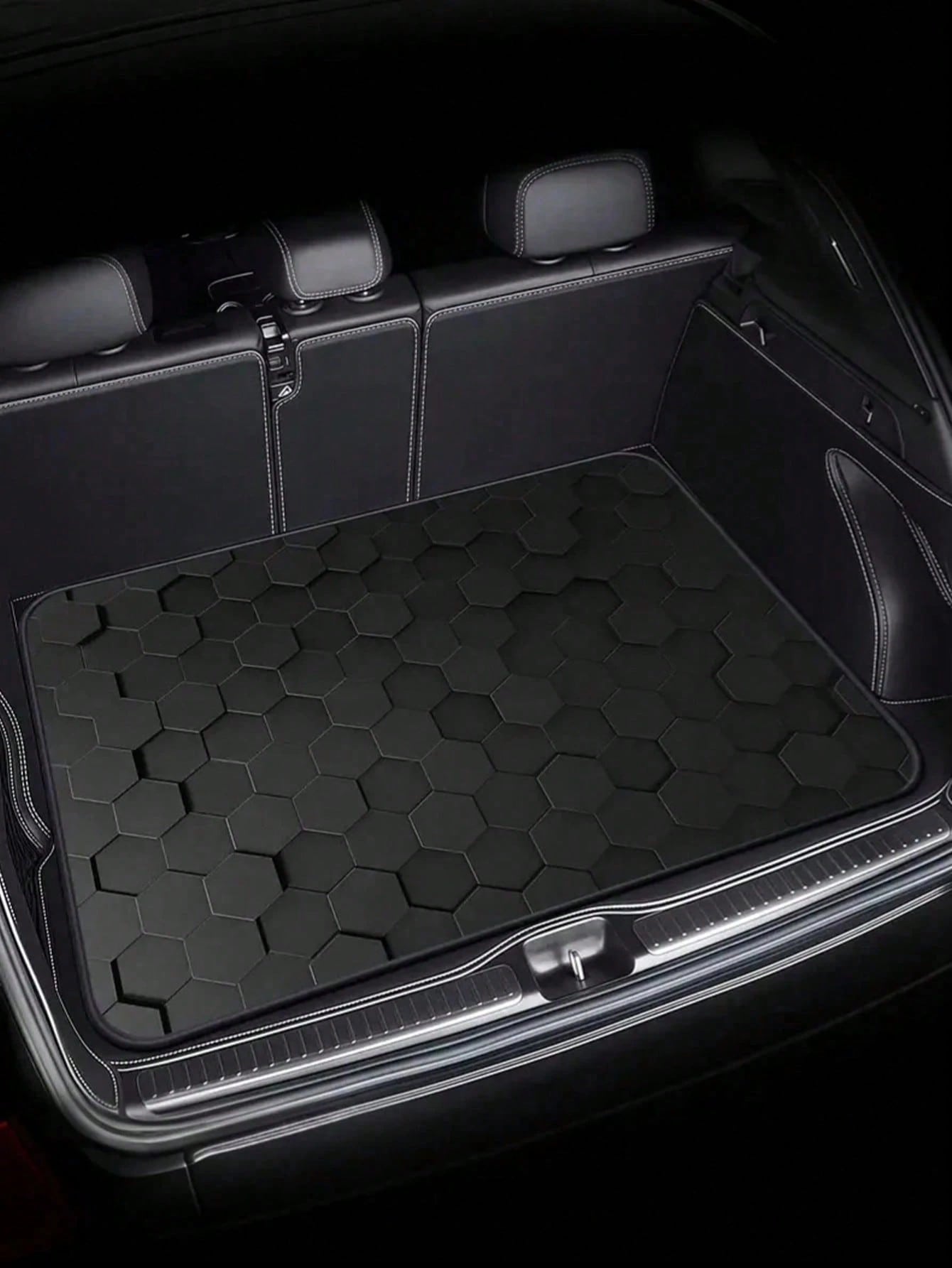 1pc Thick Waterproof Car Trunk Mat- Thickened Waterproof Cargo Mat, Dust-Proof And Easy To Clean, Universal Fit For SUV, Sedan, Truck, Protect Trunk Space