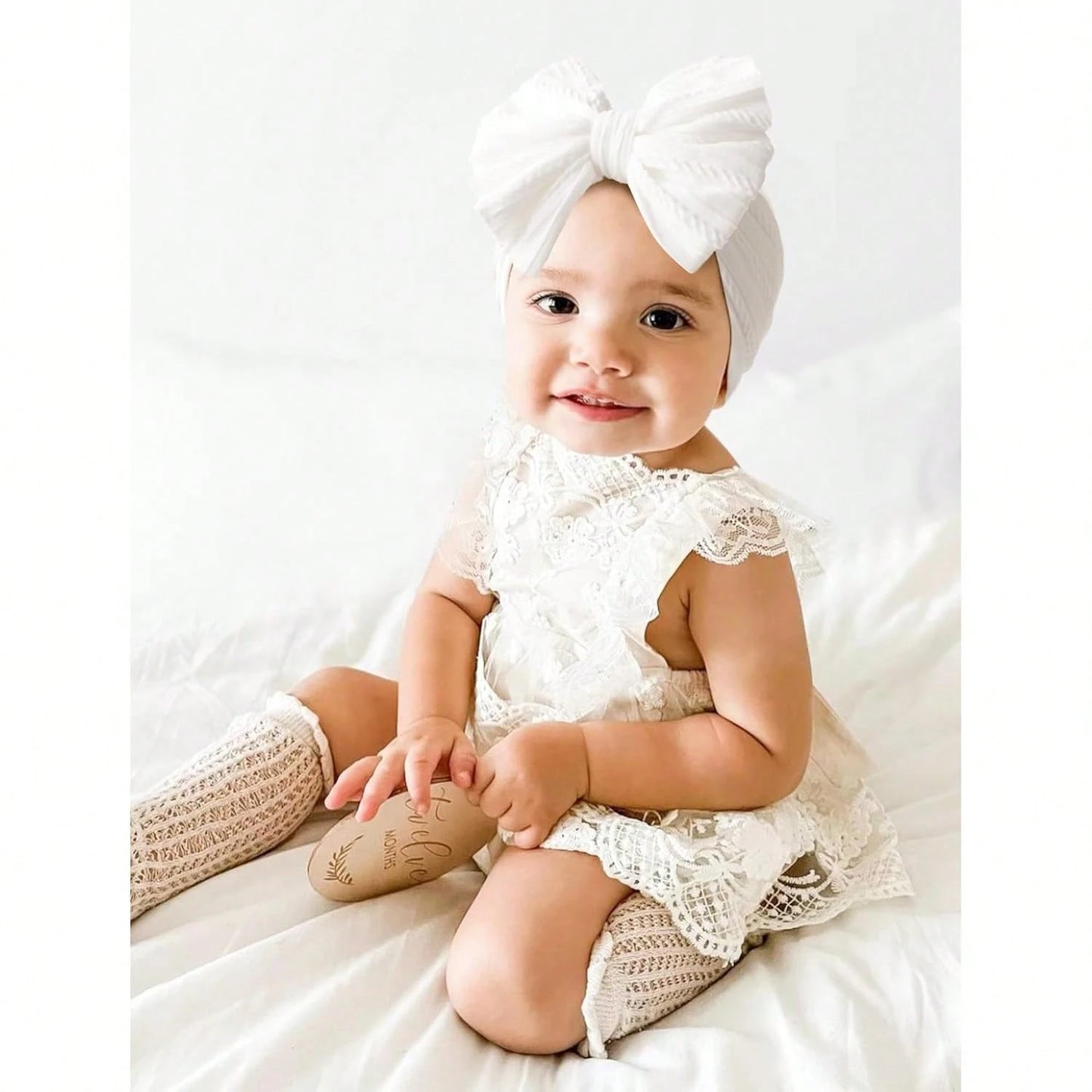22 PCS Baby Headbands Soft Nylon Hairbands With Bows Girls Hair Accessories For Newborn Infant Toddler Kids Handmade,Baby Bows,Baby Girl Bows