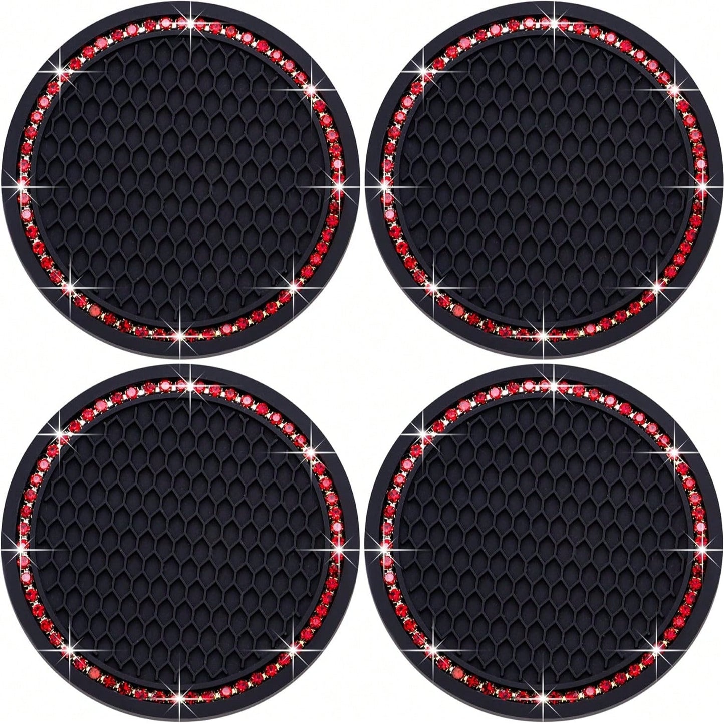 4pcs Car Cup Holder Coasters, Great Gift For Friends