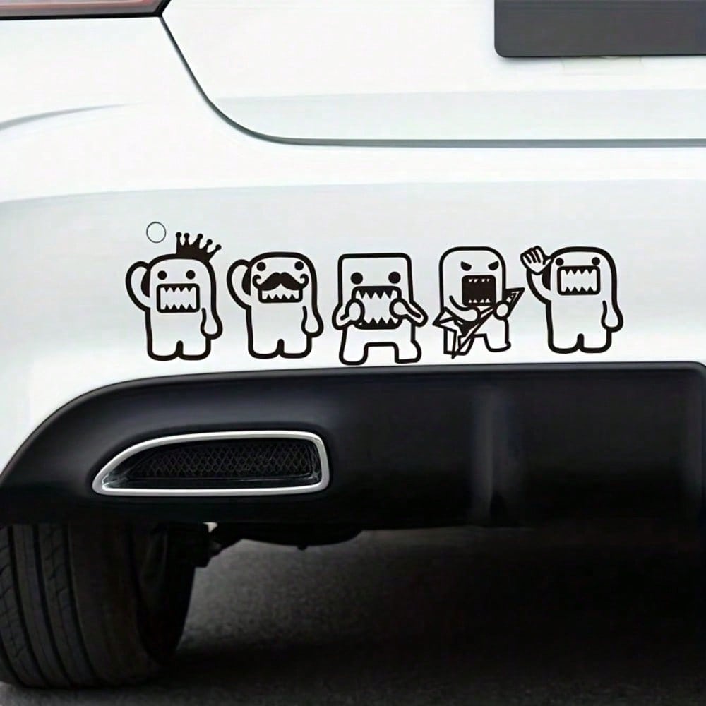 Fun Reflective Car Stickers, Waterproof Decorative Decals For Car Side Windows, Rear Windshield, Electric Scooter, Motorcycle, Laptop