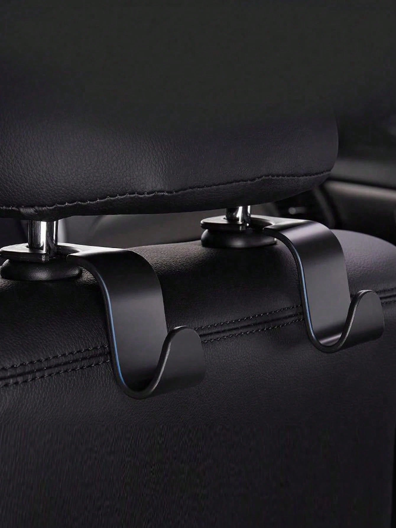 Multi-Pack Car Seat Back Hooks, Universal Car Interior Storage Hooks, Ideal For Hanging Shopping Bags, Handbags And Other Items On Front And Rear Seats