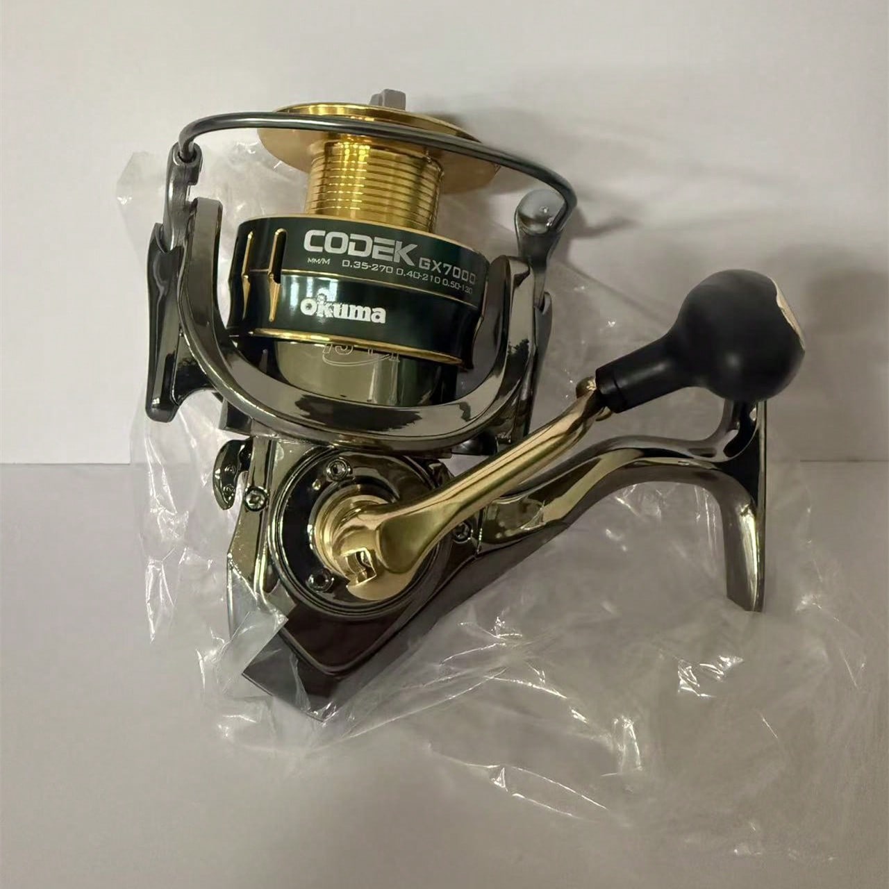 Okuma Rotary Reel 18KG Resistance 13+1 Ball Bearing Sea Fishing Spinning Wheel Type Metal Wire Cup Sub Fish Wire Wheel