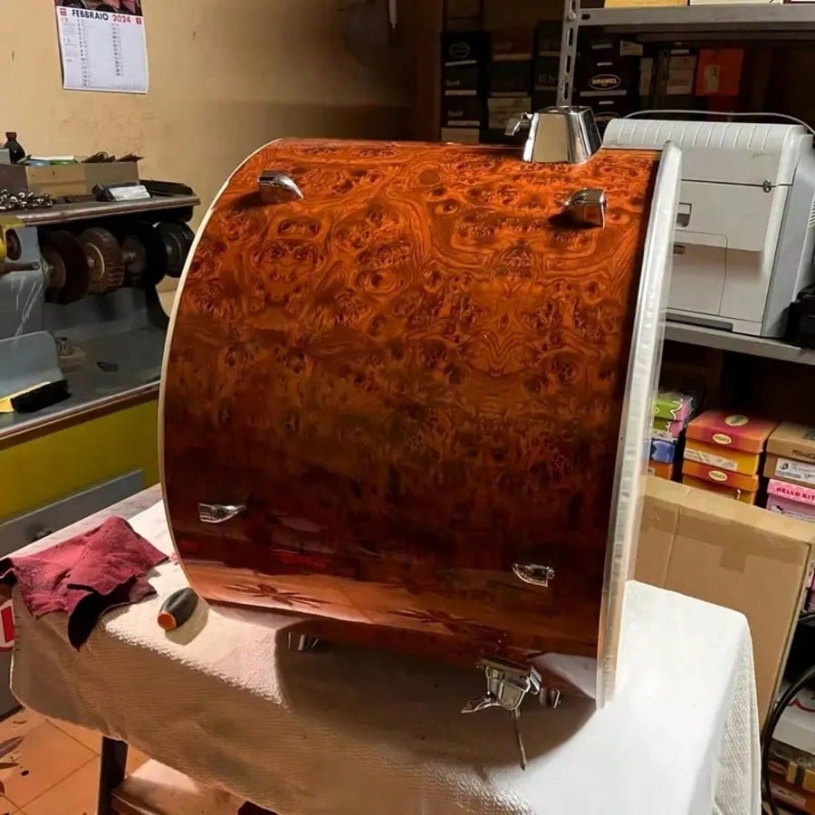 Pear Wood Car Vintage Texture, Pear Wood Grain Natural Smooth Flow With Strong Stretchability, Fits Center Console With Multiple Angles, No Wrinkles, Easy Daily Cleaning
