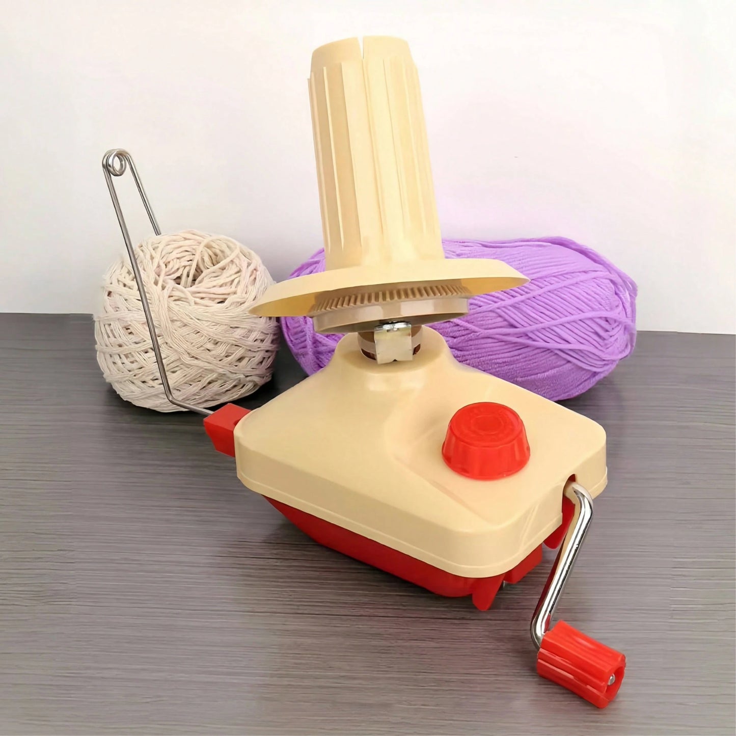 Portable Handheld Wool Yarn Winder, Easy Wind Ball Maker, No Electricity Or Battery Needed, Compact Space-Saving Design, For Home Knitting Crafts
