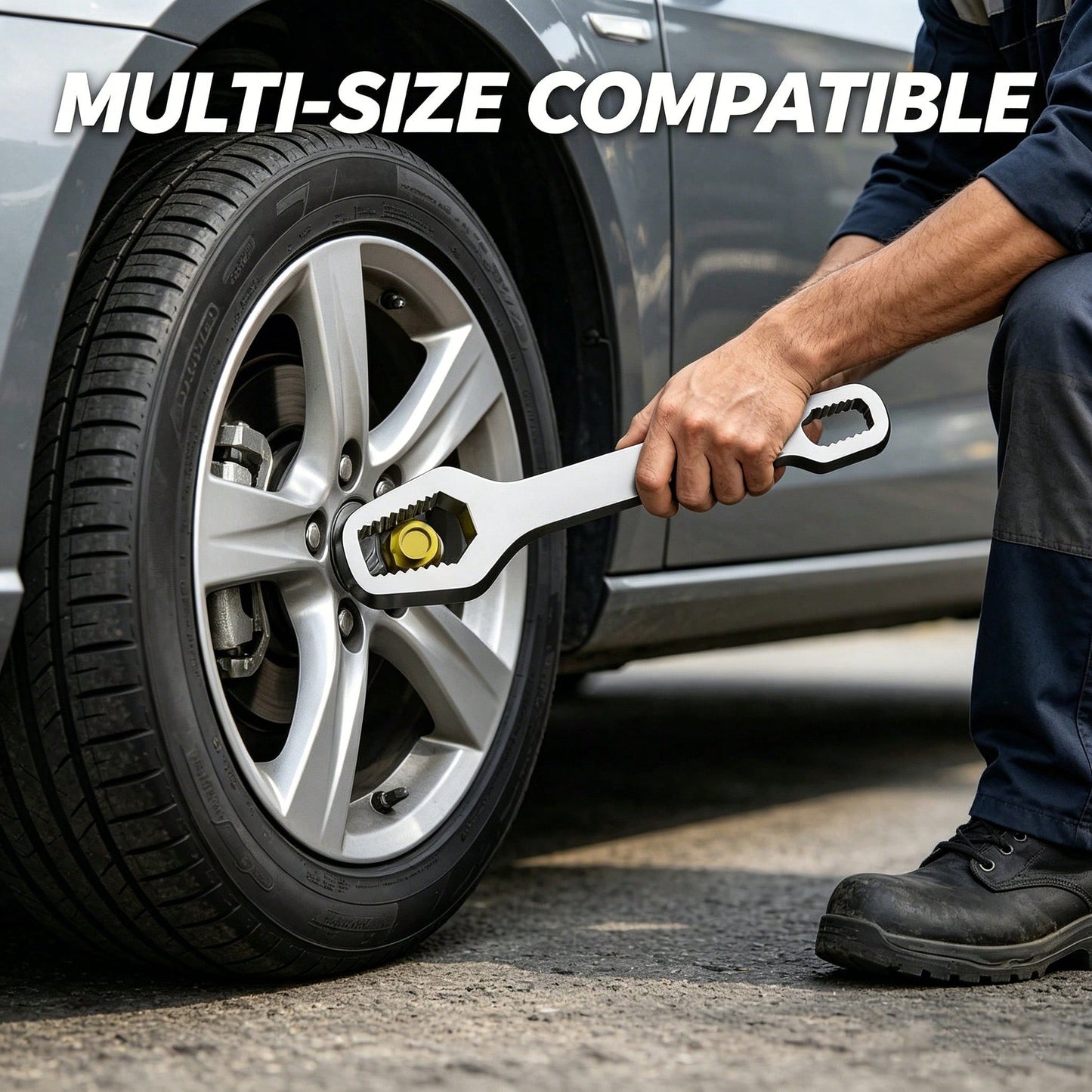ProMaster Multifunctional Dual-Head Wrench- Adjustable, Self-Tightening Portable Torx Wrench Suitable For Home And Automotive Repair- Fits 3-17mm, 5mm Thick Screws, Ideal For DIY Enthusiasts And Pro