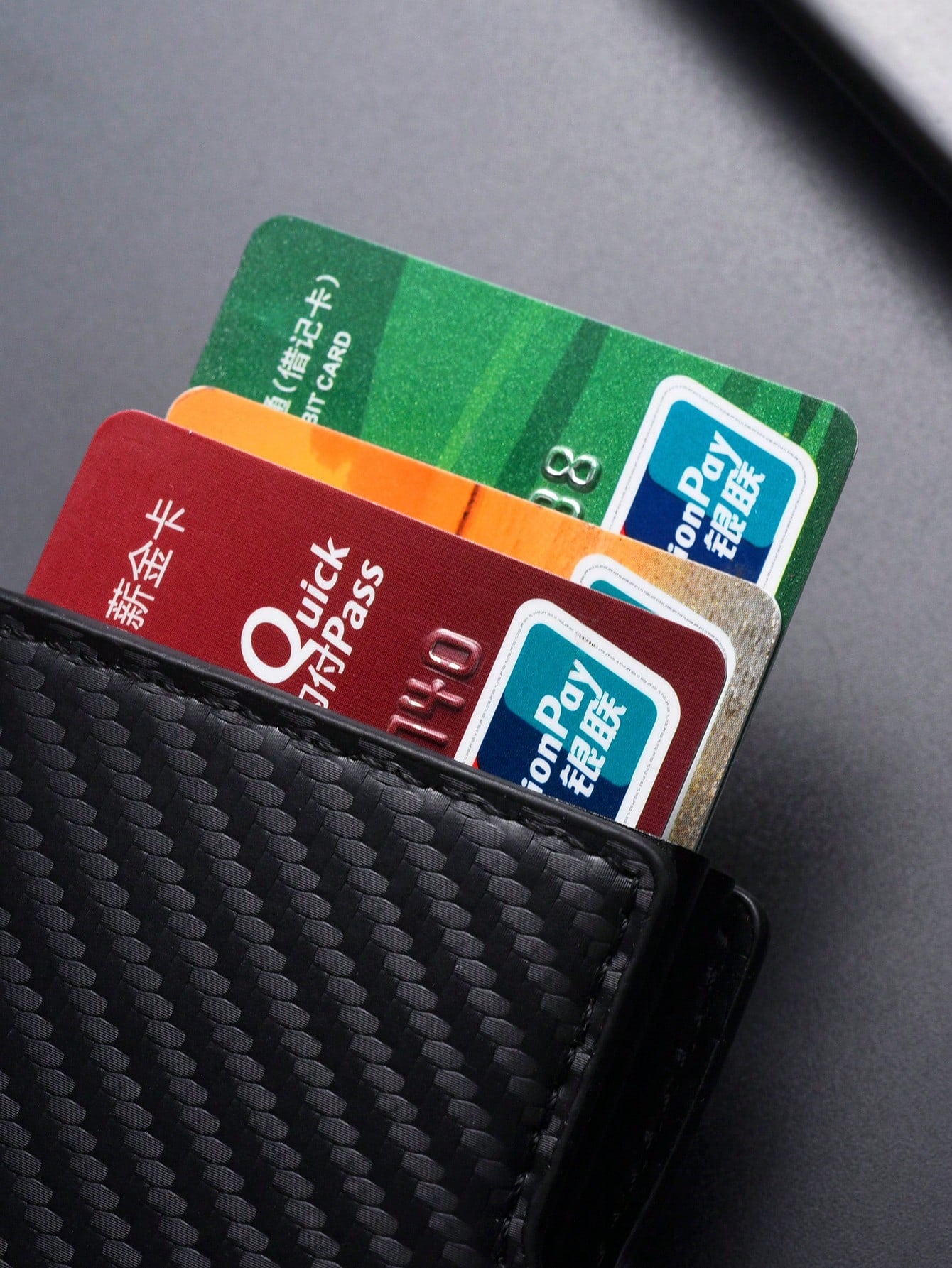 SHABILI Men's Card Holder Automatic Metal Credit Card Pop-Up Slot Minimalist Portable Anti-Theft RFID Aluminum Alloy Wallet