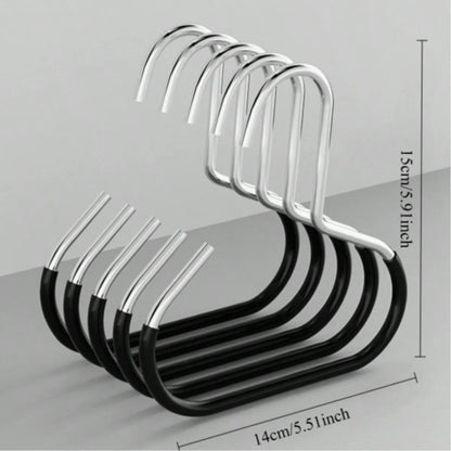 1/2/4/10pcs Random Color Hat Organizer Rack, Hanging Hat Holder For Wardrobe/Closet, Multi-Functional Hat Display Rack