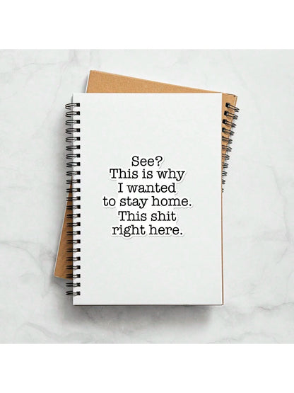 1/2/5pcs See, This Right Here Sticker| Fun And Quirky Vinyl Decal For Planners, Journals, And Laptops| Cute And Mindful Design For Meditation, Wellness Enthusiasts, And Book Lovers| Fashionable, Ar