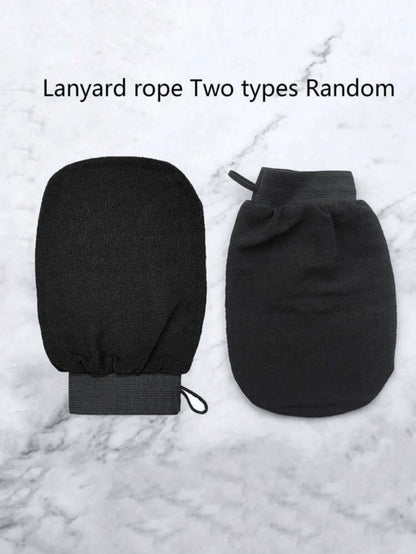 1/2 Pair Body Exfoliating Gloves, Double-Sided Body Cleansing Towel, Suitable For SPA, Massage And Body Exfoliation, Ideal For Removing Dead Skin, Includes Multi-Color Deep Cleaning Bath Towel