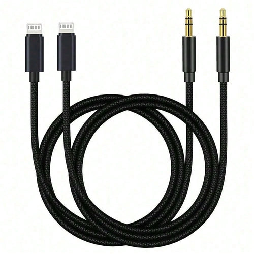 1-2pcs 3.5mm Headphone Audio Aux Cable Adapter Compatible With IPhone 14 Pro Max/14 Pro/14 Plus/14/13/12/11/XS/XR/8/7/6, IPad Series