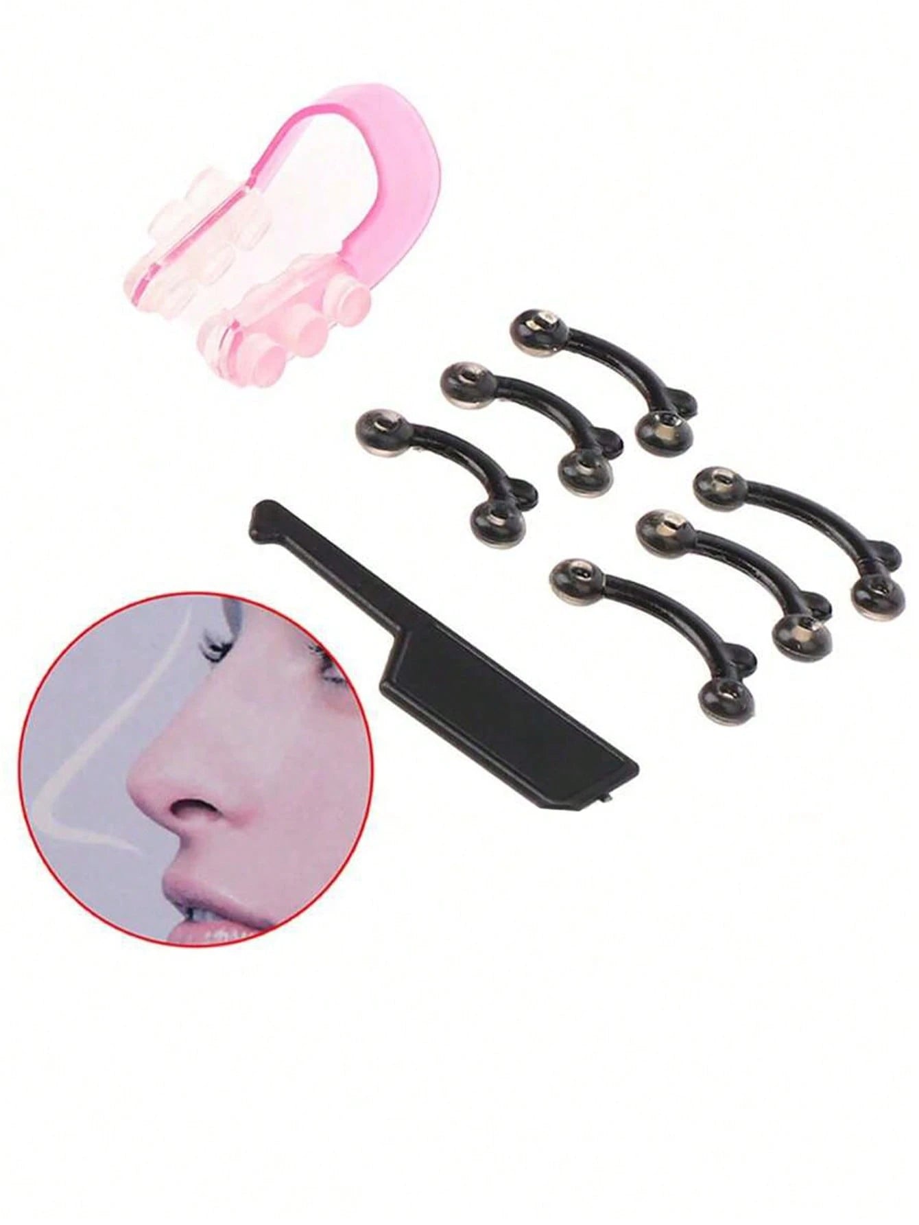 1/3 Sets Nose Lift Shaping Device: Invisible, Painless Nose Clip- Facial Training Corrector