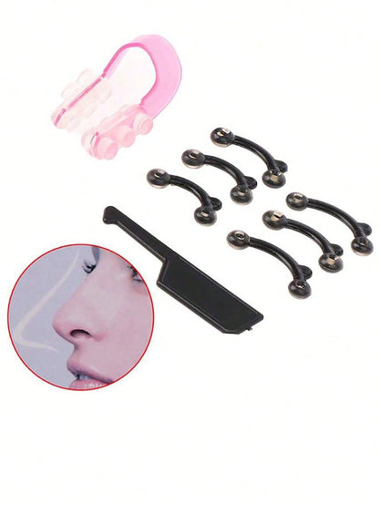 1/3 Sets Nose Lift Shaping Device: Invisible, Painless Nose Clip- Facial Training Corrector
