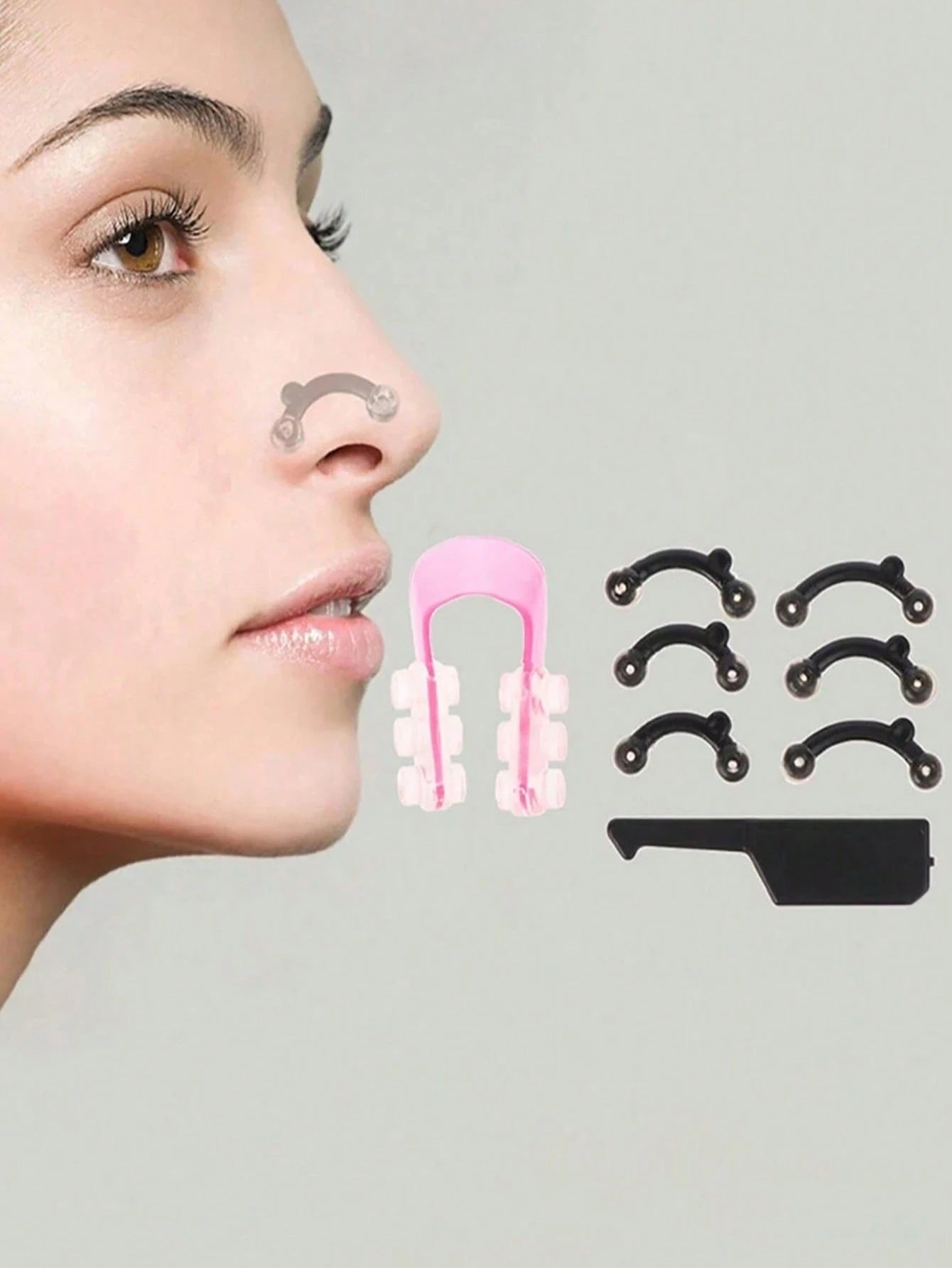 1/3 Sets Nose Lift Shaping Device: Invisible, Painless Nose Clip- Facial Training Corrector