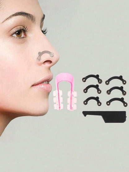 1/3 Sets Nose Lift Shaping Device: Invisible, Painless Nose Clip- Facial Training Corrector