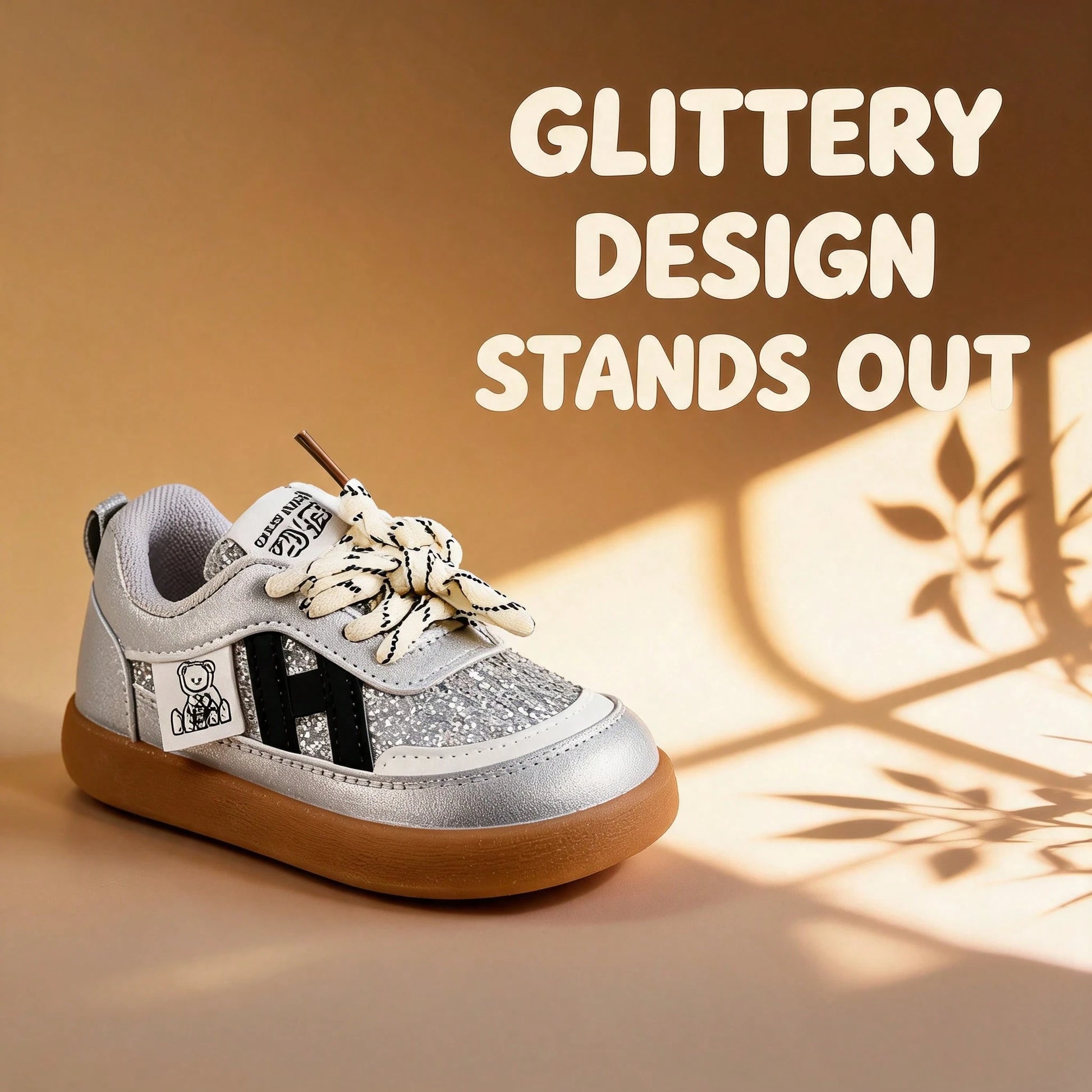 1 Pair Baby Sports Shoes, Spring/Autumn Fashion New Kids White Sneakers, Soft Sole Anti-Slip Boys Casual Board Shoes, Breathable Infant Shoes, Soft Upper Breathable Sports Shoes, Suitable For Boys And