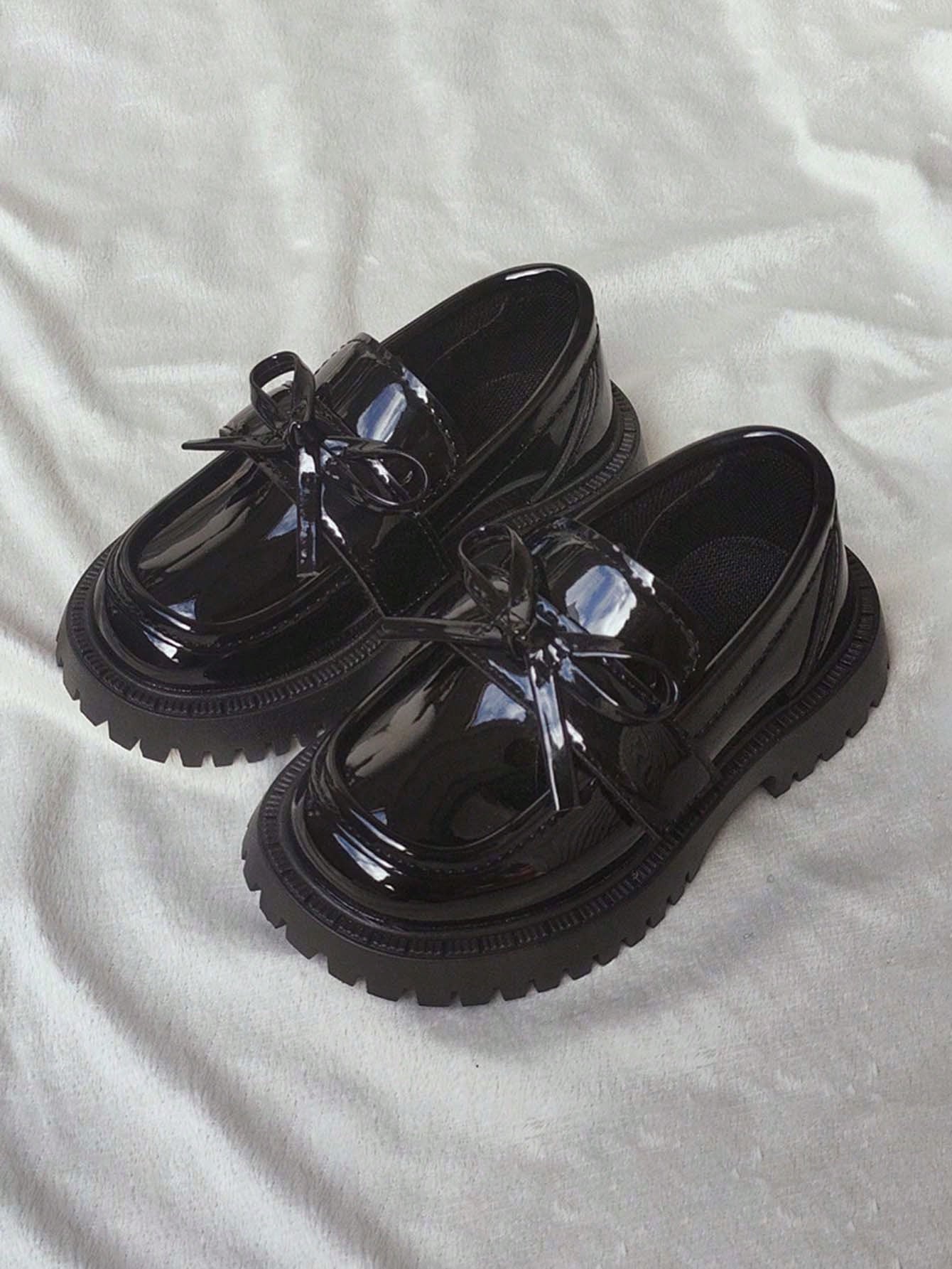 1 Pair Girls' Low Vamp Cute Princess Shoes, Breathable Soft Sole Non-Slip Versatile Children's Shoes, Simple Fashion Baby Toddler Walking Shoes, Flat Slip-On Easy To Put On And Take Off, Suitable For