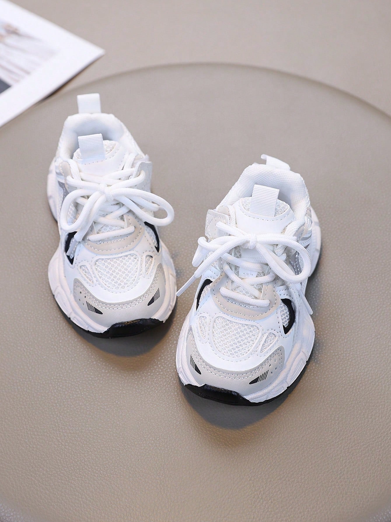 1 Pair Kids' Mesh Breathable Sports Shoes, Lightweight Walking Casual Shoes, Running Hiking Outdoor Shoes For Boys And Girls