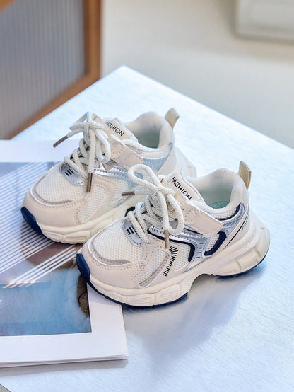 1 Pair Kids Outdoor Sports Shoes, Chunky Sneakers, Versatile Casual Shoes, Soft Sole Baby Walking Shoes