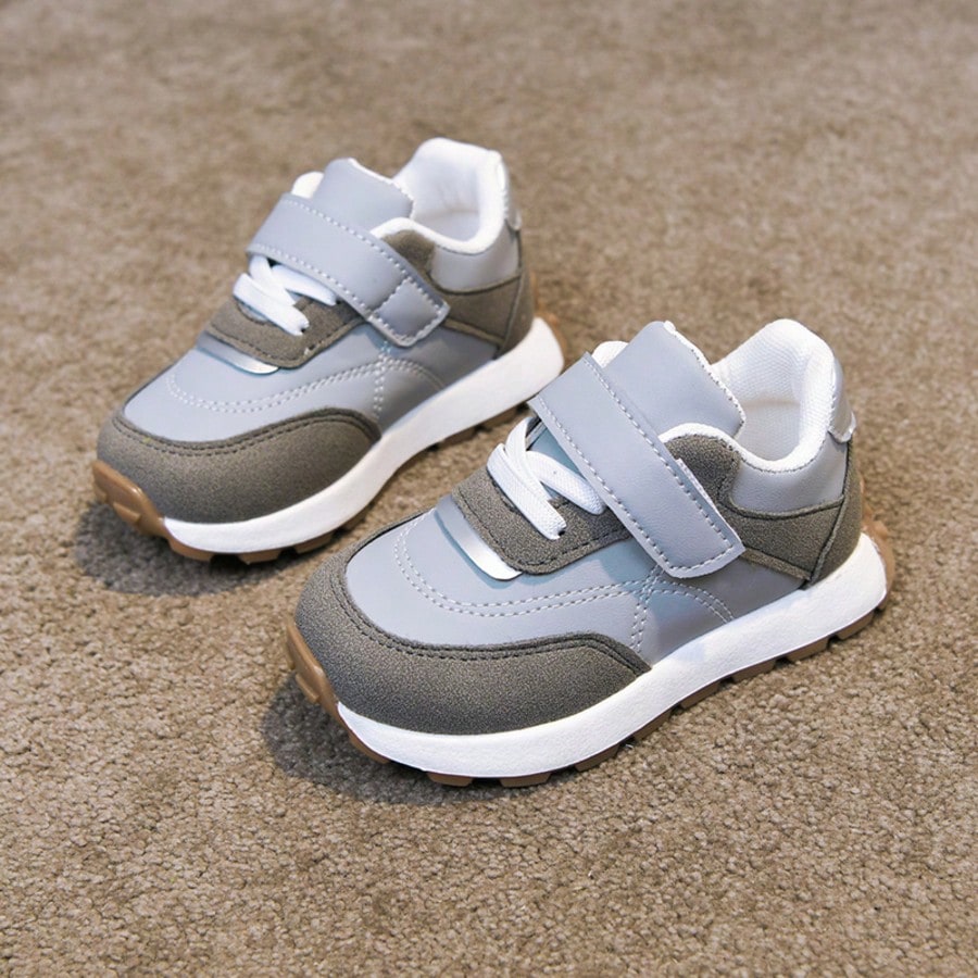 1 Pair New Comfortable Sports Shoes For Boys And Girls, Fashionable Versatile Outdoor Running Casual Non-Slip Athletic Shoes