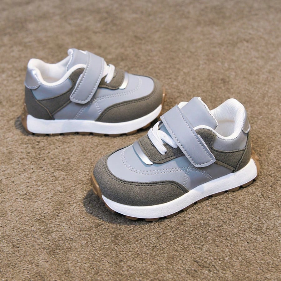 1 Pair New Comfortable Sports Shoes For Boys And Girls, Fashionable Versatile Outdoor Running Casual Non-Slip Athletic Shoes