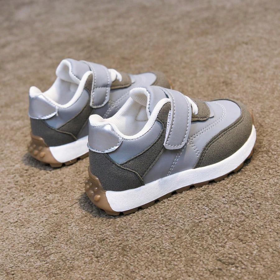 1 Pair New Comfortable Sports Shoes For Boys And Girls, Fashionable Versatile Outdoor Running Casual Non-Slip Athletic Shoes