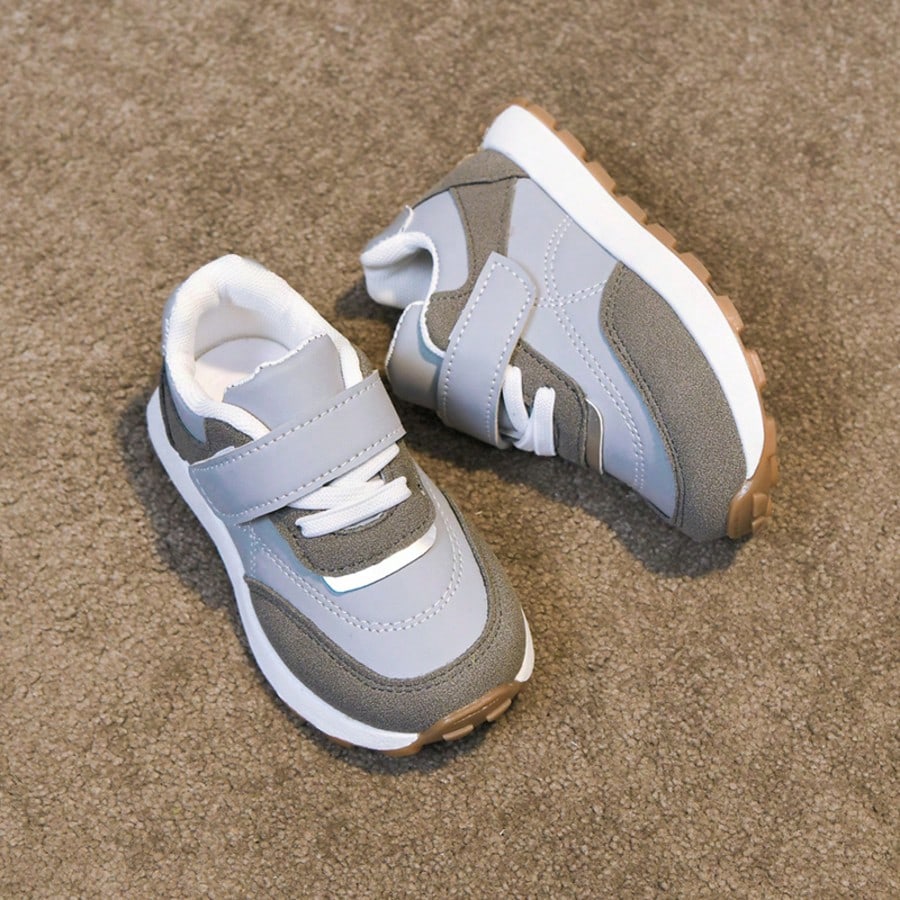 1 Pair New Comfortable Sports Shoes For Boys And Girls, Fashionable Versatile Outdoor Running Casual Non-Slip Athletic Shoes