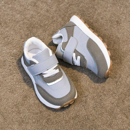 1 Pair New Comfortable Sports Shoes For Boys And Girls, Fashionable Versatile Outdoor Running Casual Non-Slip Athletic Shoes