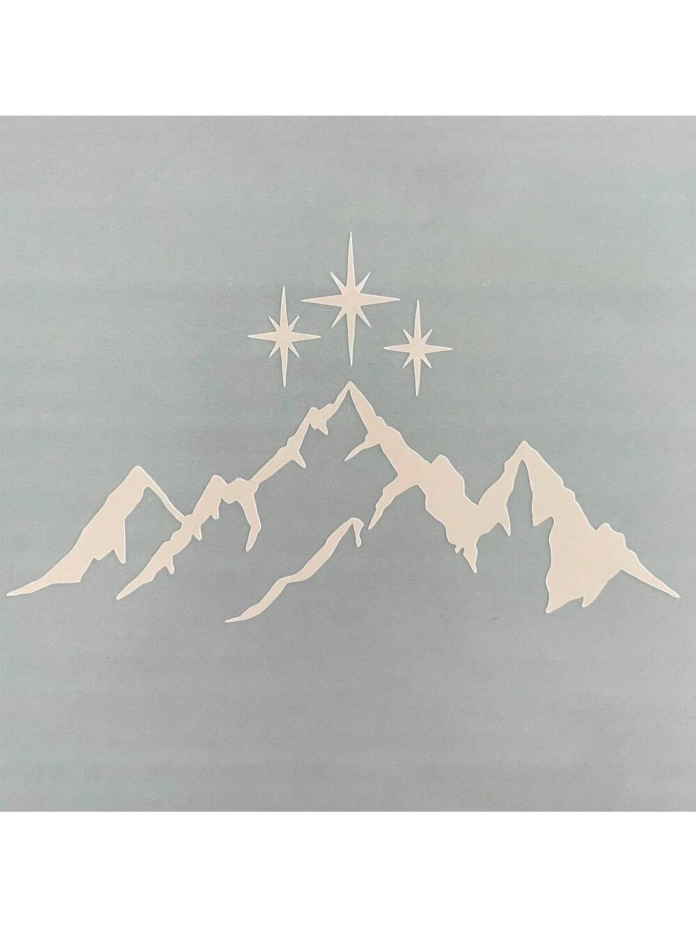 1 Pc City Of Starlight Car Decal, Cute Acotar Themed Sticker Featuring The Starry Skyline, Perfect For Car Window Laptop, Easy To Apply And Remove