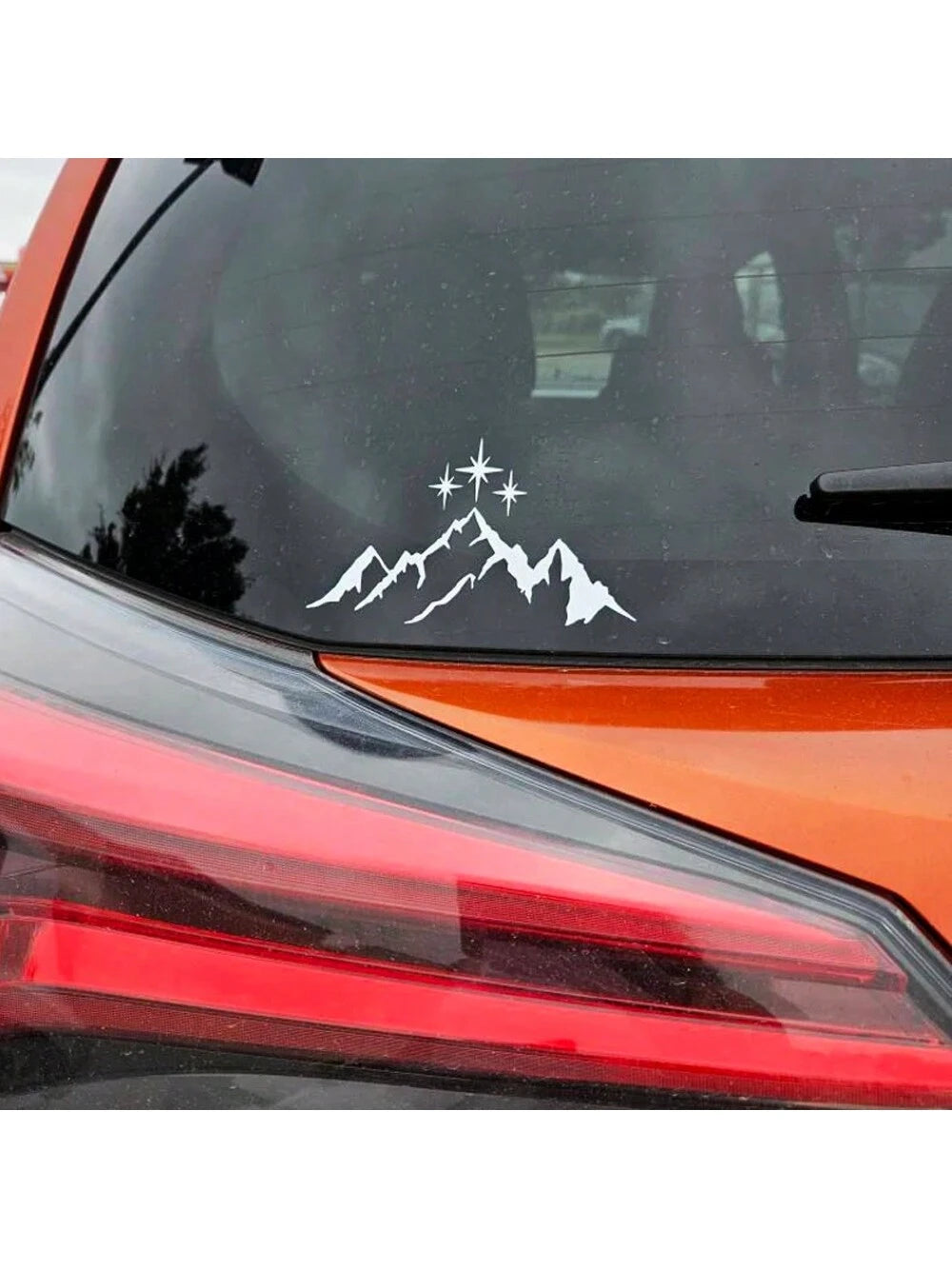 1 Pc City Of Starlight Car Decal, Cute Acotar Themed Sticker Featuring The Starry Skyline, Perfect For Car Window Laptop, Easy To Apply And Remove