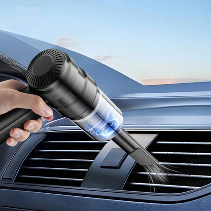 1 Piece Car Vacuum Cleaner, Equipped With Vacuum Cleaner And Computer Cleaning Crevice Accessories. Lightweight & Powerful Suction, USB Rechargeable With Long Battery Life.Suitable For Cars, RVs, Home