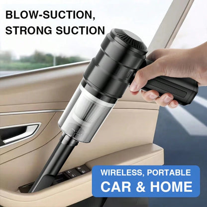 1 Piece Car Vacuum Cleaner, Equipped With Vacuum Cleaner And Computer Cleaning Crevice Accessories. Lightweight & Powerful Suction, USB Rechargeable With Long Battery Life.Suitable For Cars, RVs, Home