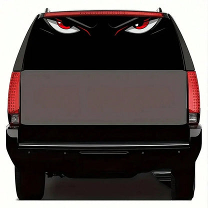 1-Piece Eye-Catching Car Windshield Eye Stickers, Waterproof, Scratch Resistant, Suitable For All Car Models- Audi, Mitsubishi, BMW, Opel, Citroen. Car SUV,MPV, Auto Parts