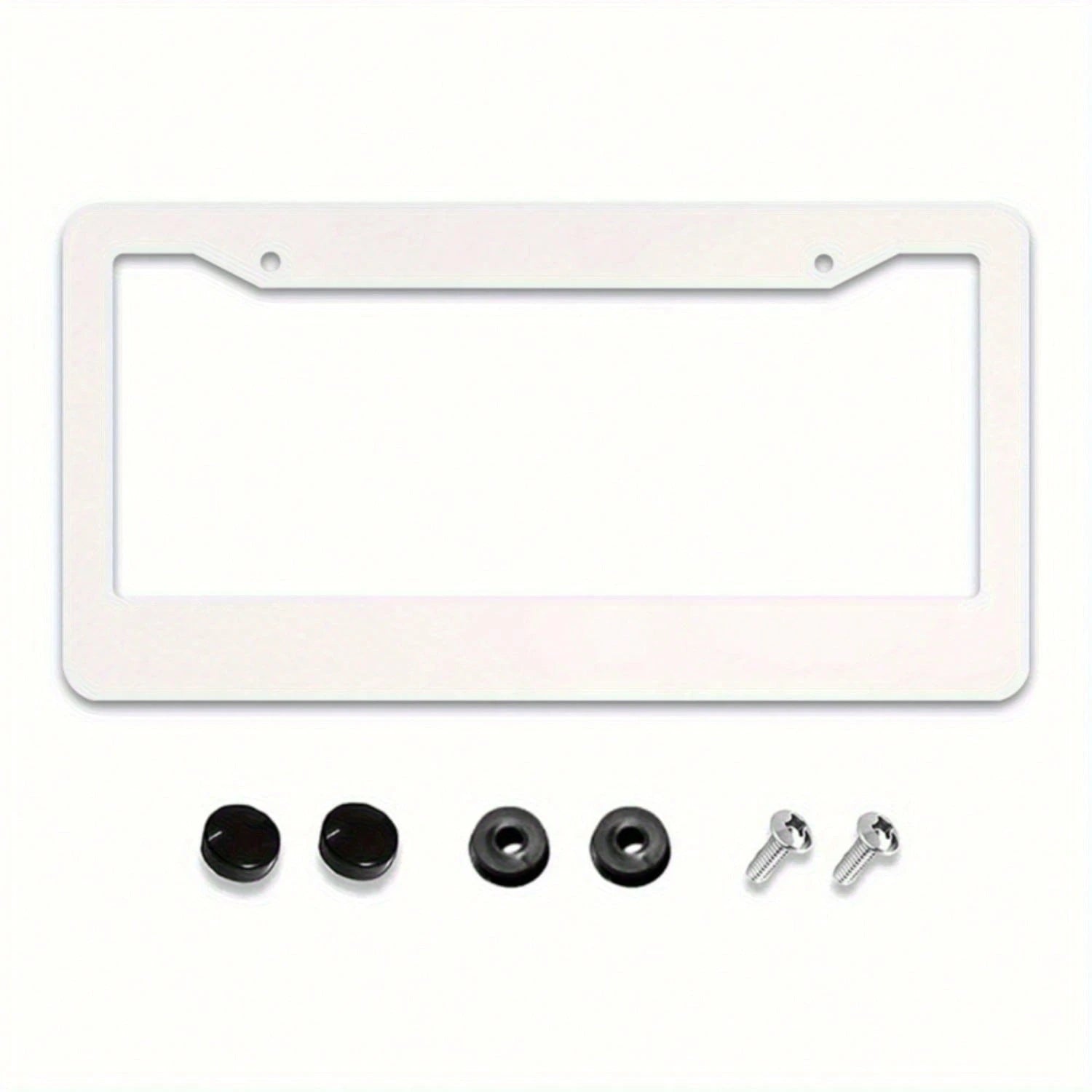 1 Piece, Size 12x6inch, 2-Hole Pink And Black Leopard Print License Plate Frame, Suitable For Women And Men- Cute Metal License Plate Holder, Decorative Front And Rear License Plate Cover, Stylish An