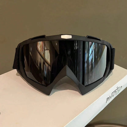 1 Piece, Winter Skiing Equipment, Adult Skiing Goggles, Motorcycle Goggles, Riding Goggles, Snowmobile Goggles, Mountaineering Goggles, Winter Skiing Goggles, Sponge Comfort Goggles