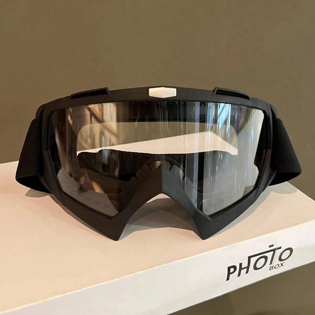 1 Piece, Winter Skiing Equipment, Adult Skiing Goggles, Motorcycle Goggles, Riding Goggles, Snowmobile Goggles, Mountaineering Goggles, Winter Skiing Goggles, Sponge Comfort Goggles