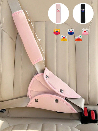 1 Set Car Seat Belt Shoulder Protector, Car Seat Belt Shoulder Guard Anti-Pinch Protective Cover, Seat Belt Shoulder Sleeve, All-Season Universal Car Interior Accessory