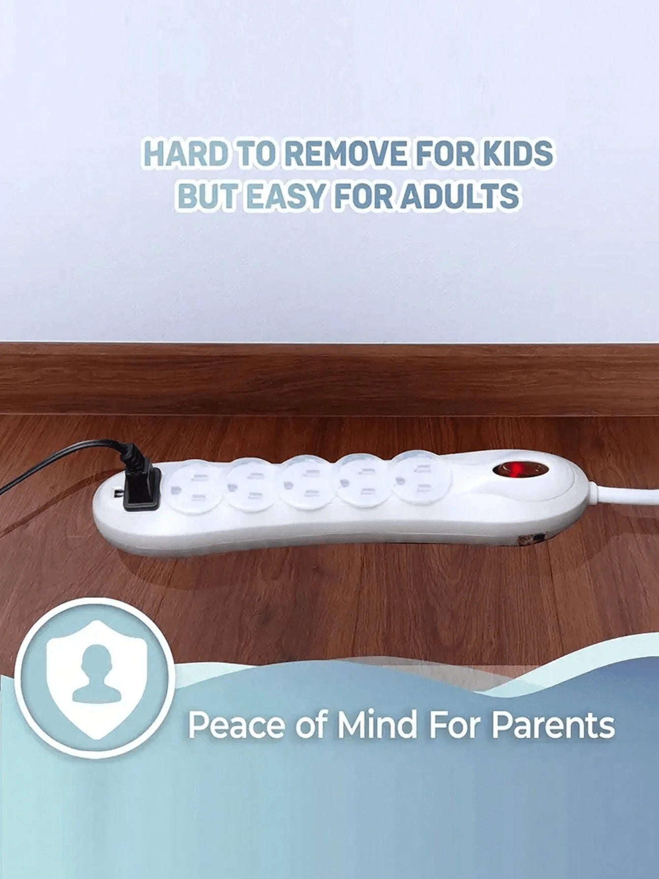 10 Pcs Baby Proofing Child Electrical Plug Protector With Hidden Handle Outlet Cover For Electrical Outlets For The Protection Of Children And Toddlers. Baby Shower Family Decorations Gifts