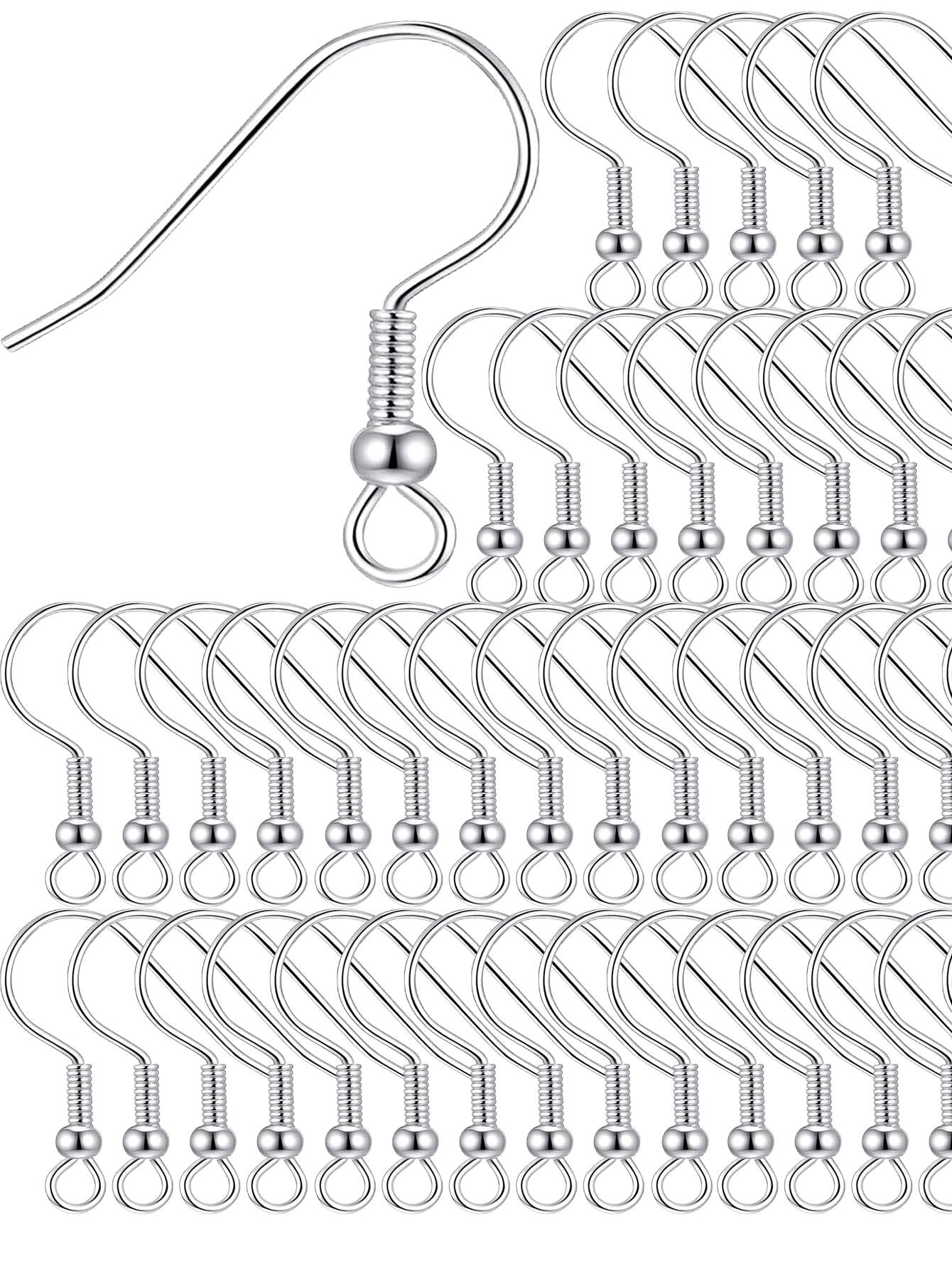 100pcs/set Casual Stainless Steel Ear Hook For Women For DIY Jewelry Making