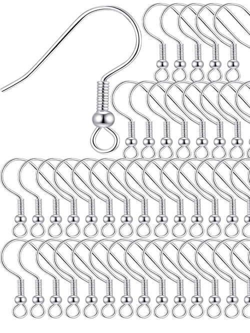 100pcs/set Casual Stainless Steel Ear Hook For Women For DIY Jewelry Making