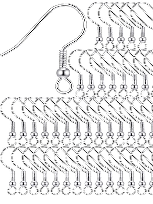 100pcs/set Casual Stainless Steel Ear Hook For Women For DIY Jewelry Making