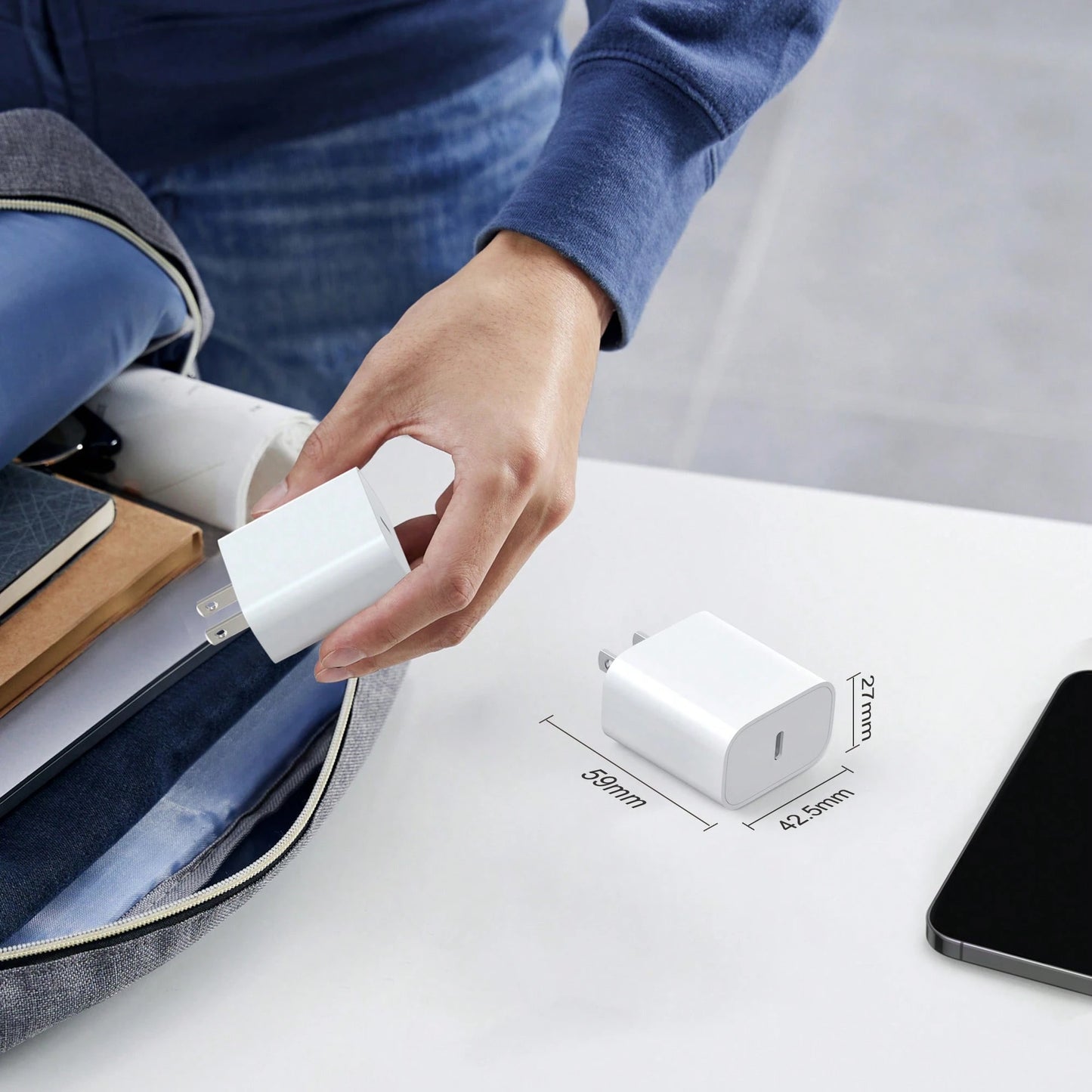 10FT/3M For IPhone 15 16 Charger Fast Charging, 10 FT Long USB C Charger Cord With 20W Type C Phone Fast Charging Block For IPhone 16/16 Pro/16 Pro Max/16 Plus, IPhone 15/15 Pro/15 Pro Max/15 Plus,IPa