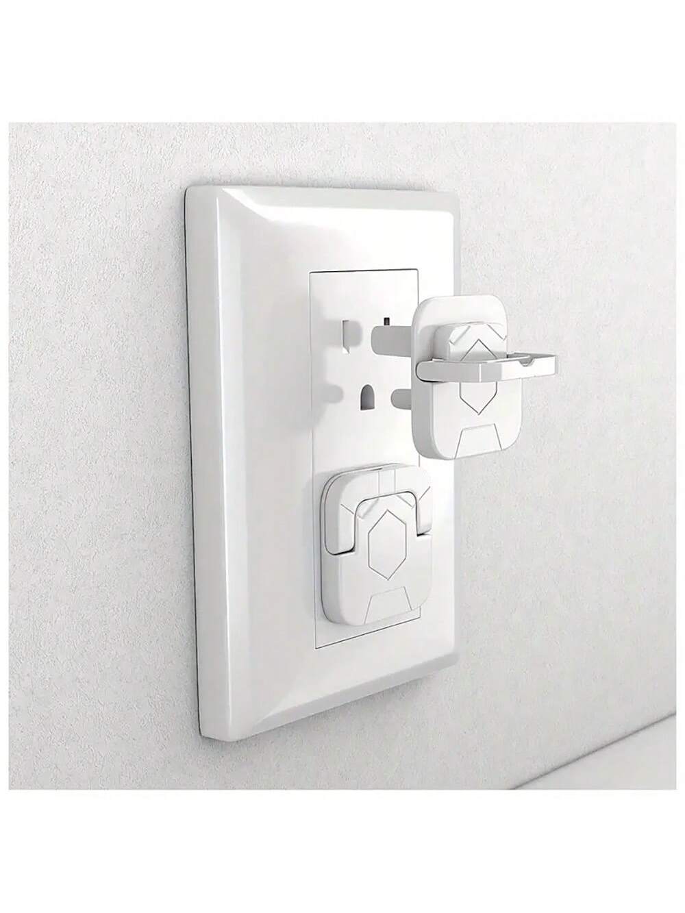 10pcs/15pcs US Standard 2-Prong/3-Prong Outlet Covers, Insulated Protective Caps, Anti-Electric Shock Baby Plug Covers, Child Safety