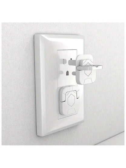10pcs/15pcs US Standard 2-Prong/3-Prong Outlet Covers, Insulated Protective Caps, Anti-Electric Shock Baby Plug Covers, Child Safety