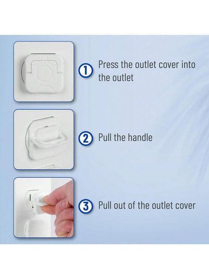 10pcs/15pcs US Standard 2-Prong/3-Prong Outlet Covers, Insulated Protective Caps, Anti-Electric Shock Baby Plug Covers, Child Safety