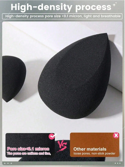 10pcs Multi-Function Makeup Sponge Set, Combination Makeup Tool Kit, Beauty Powder Puff, Wet & Dry Dual-Use Concealer Sponge, Reusable Makeup Tools, Summer Makeup Tools, Makeup Mixer, Hot Weather Make