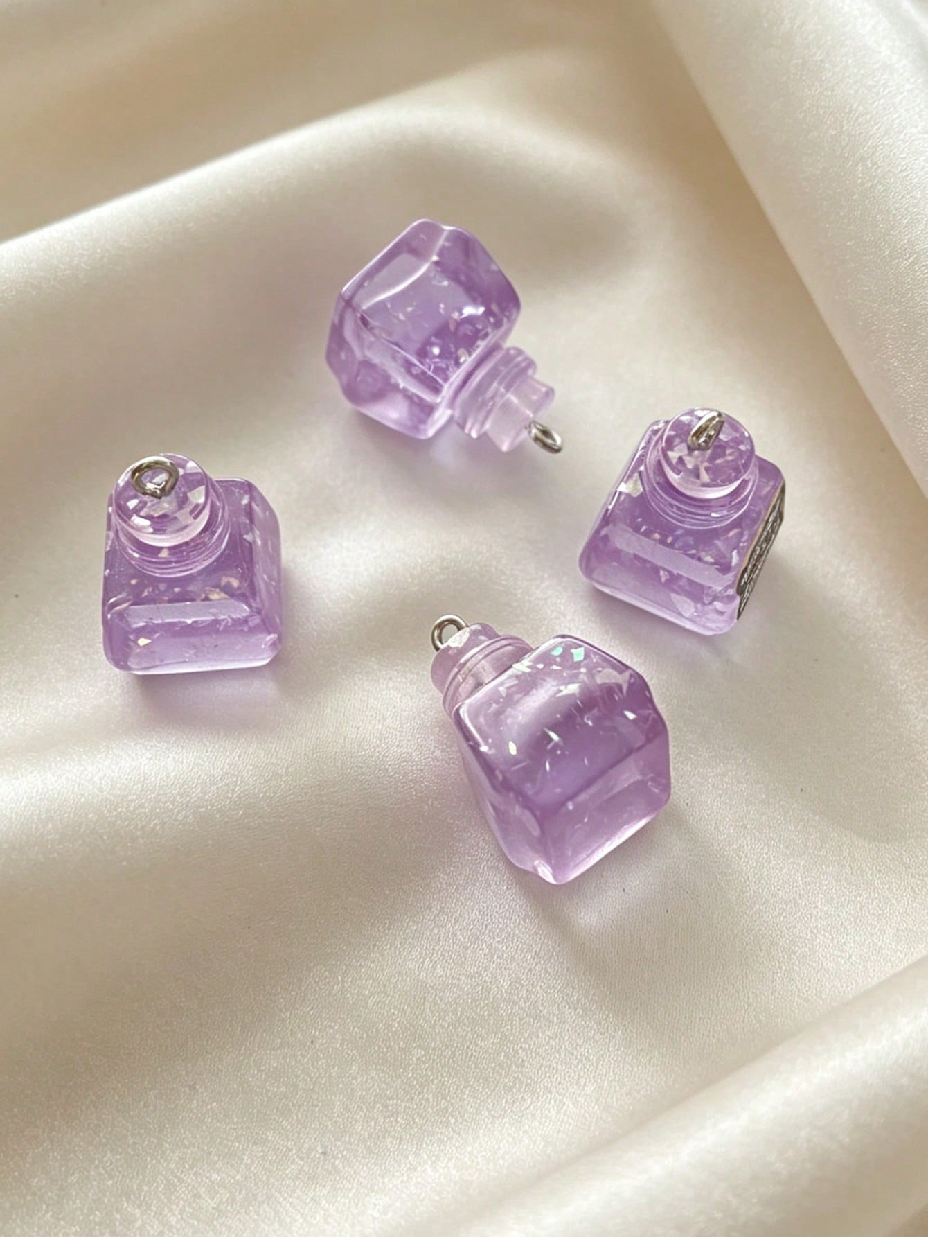 10pcs Vintage Magic Potion Bottle Shaped Pendants For DIY Jewelry Making, Suitable For DIY Necklaces, Earrings, Keychains, Bag Charms, Hair Accessories, Dollhouse Decor