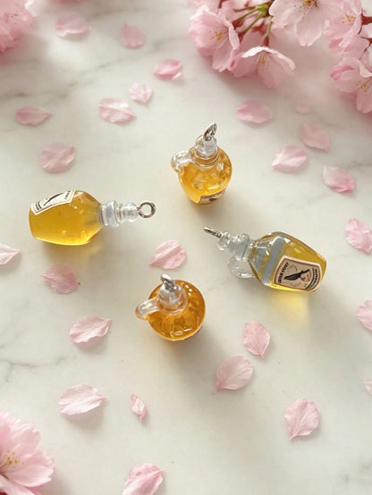10pcs Vintage Magic Potion Bottle Shaped Pendants For DIY Jewelry Making, Suitable For DIY Necklaces, Earrings, Keychains, Bag Charms, Hair Accessories, Dollhouse Decor