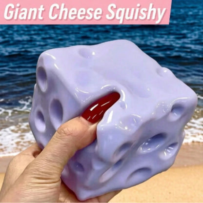 11CM Strawberry & Blueberry Plaid Square Slow Rebound Squeeze Toy, Soft Dumpling Texture Cheese Shape, Anxiety Relief Desktop Ornament, Stress Relief Fingertip Toy For Teens And Adults, Suitable For D