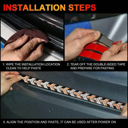 12-24V LED Tailgate Light Bar For Pickup Trucks, Dynamic Turn Signal Brake Reverse Tail Lights
