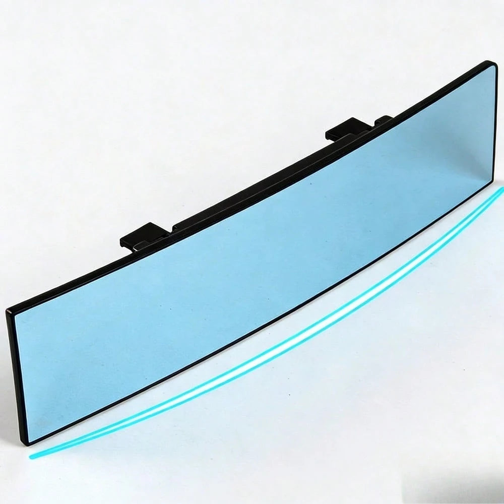 12" Clip-On Wide Angle Rearview Mirror- HD Anti-Glare Blind Spot Eliminator, Universal Fit For Car, Truck, SUV